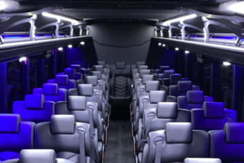 Gilbert Charter Bus Interior