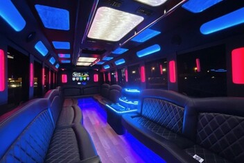 Gilbert Limousine Bus Interior