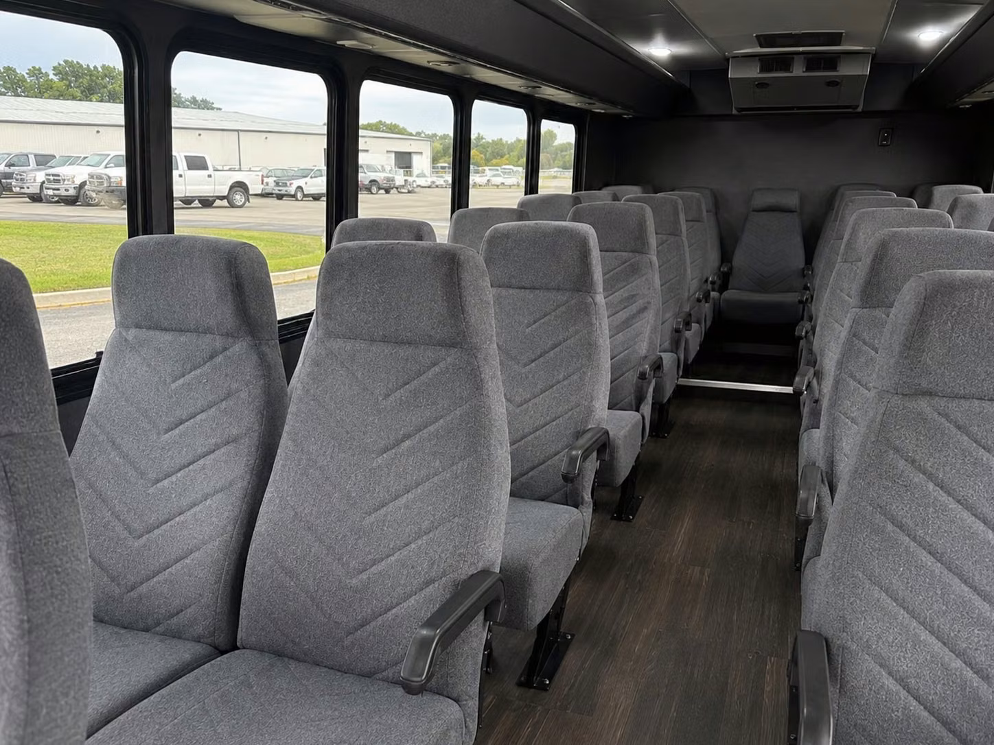 18 passenger minibus inside