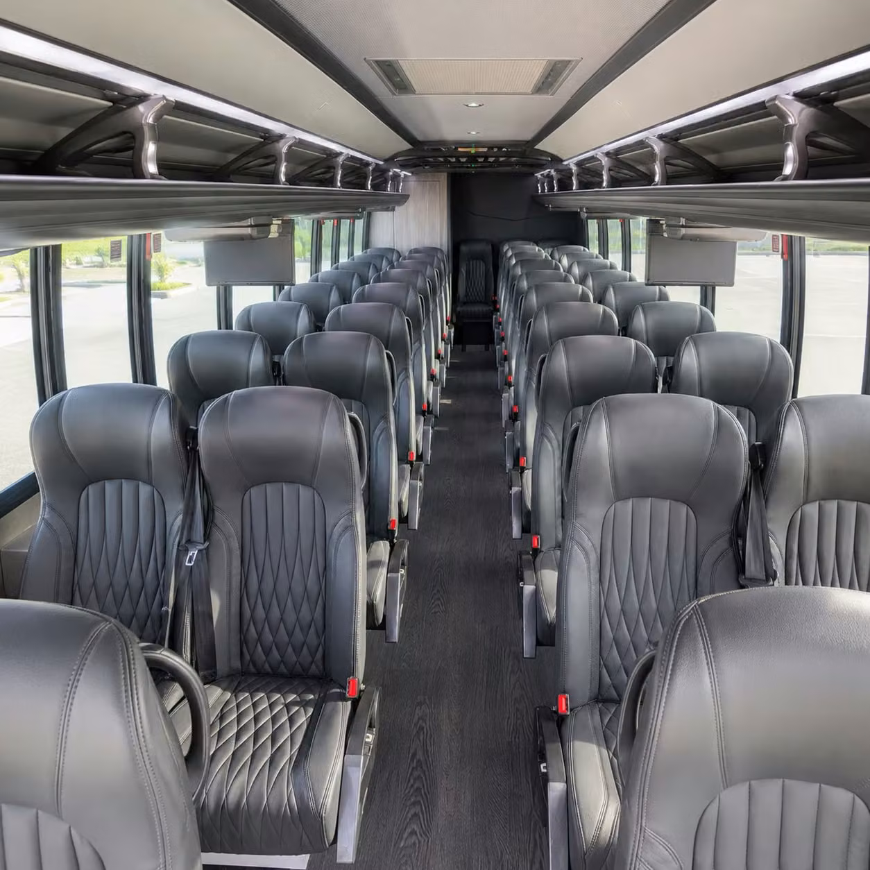 30 passenger minibus interior