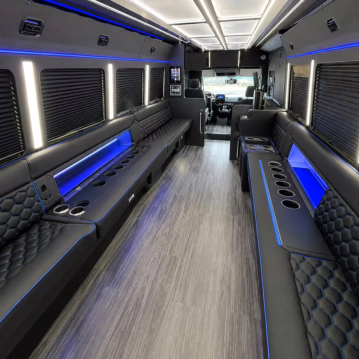 party bus interior