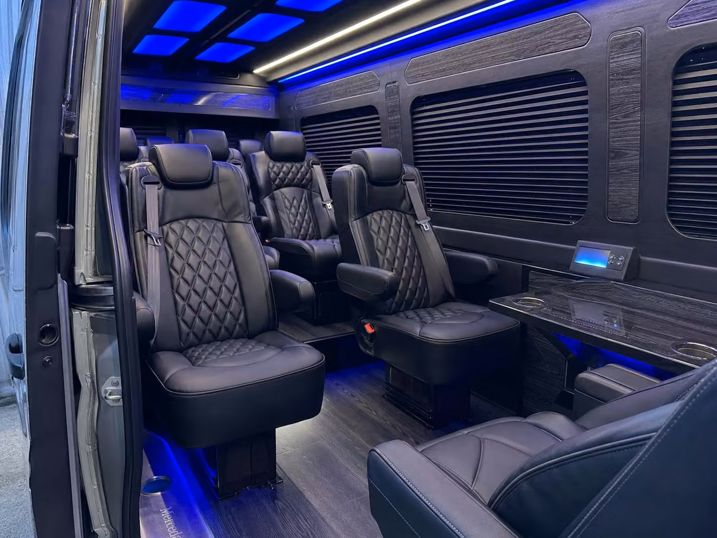 sprinter van transportation for groups and events across gilbert